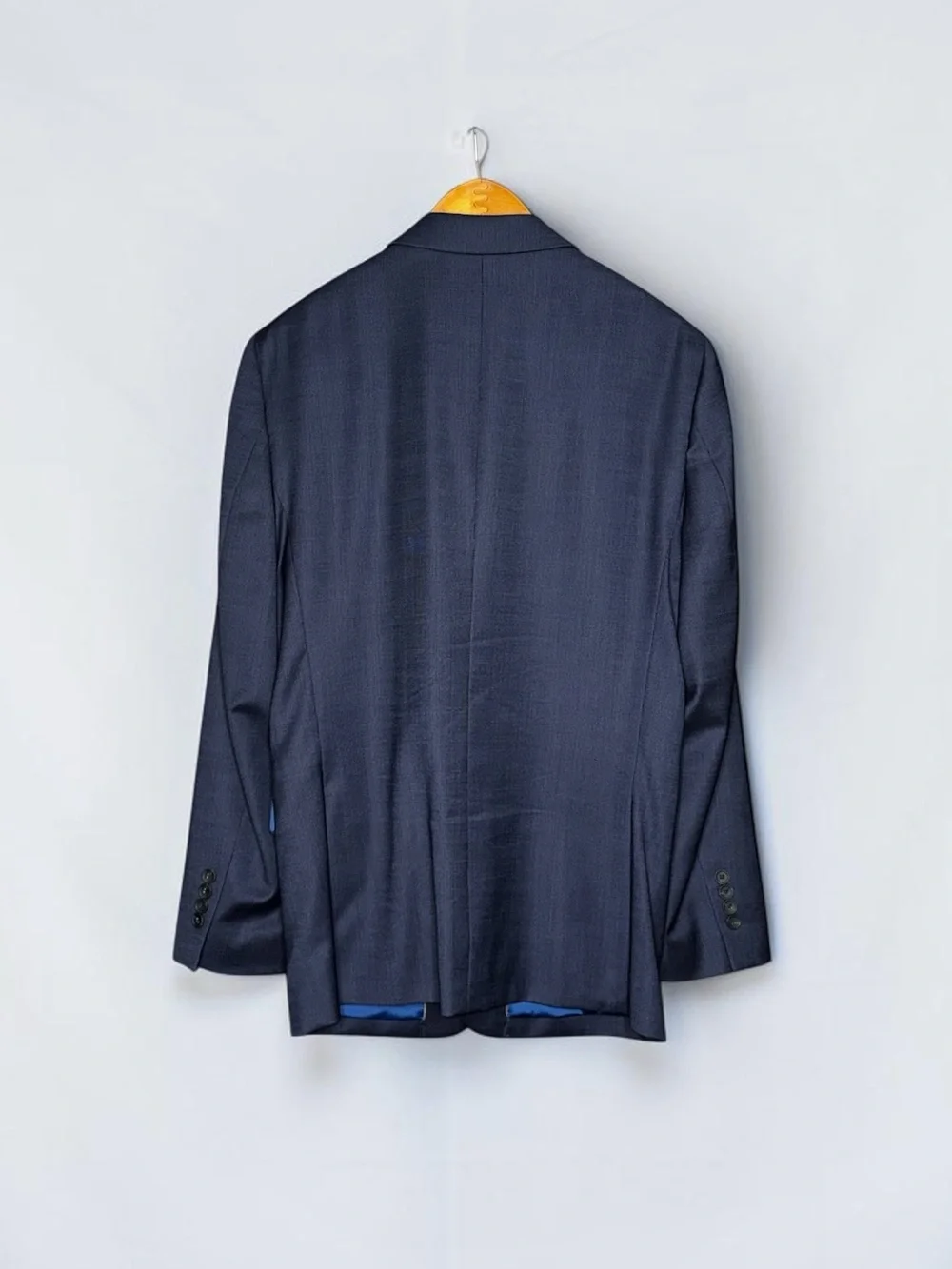 Jos. A. Bank Traveler TravelTech Men’s 40R Navy Wool Blend Sport Coat Blazer EUC - Picture 3 of 5